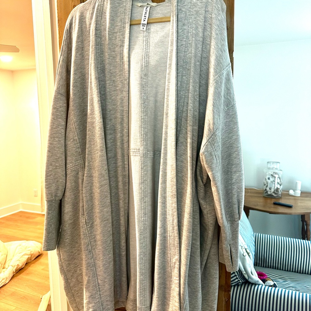 Athleta Mantra Wrap- Heavy Weight Athletic Cardigan